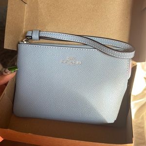 Never used coach wristlet